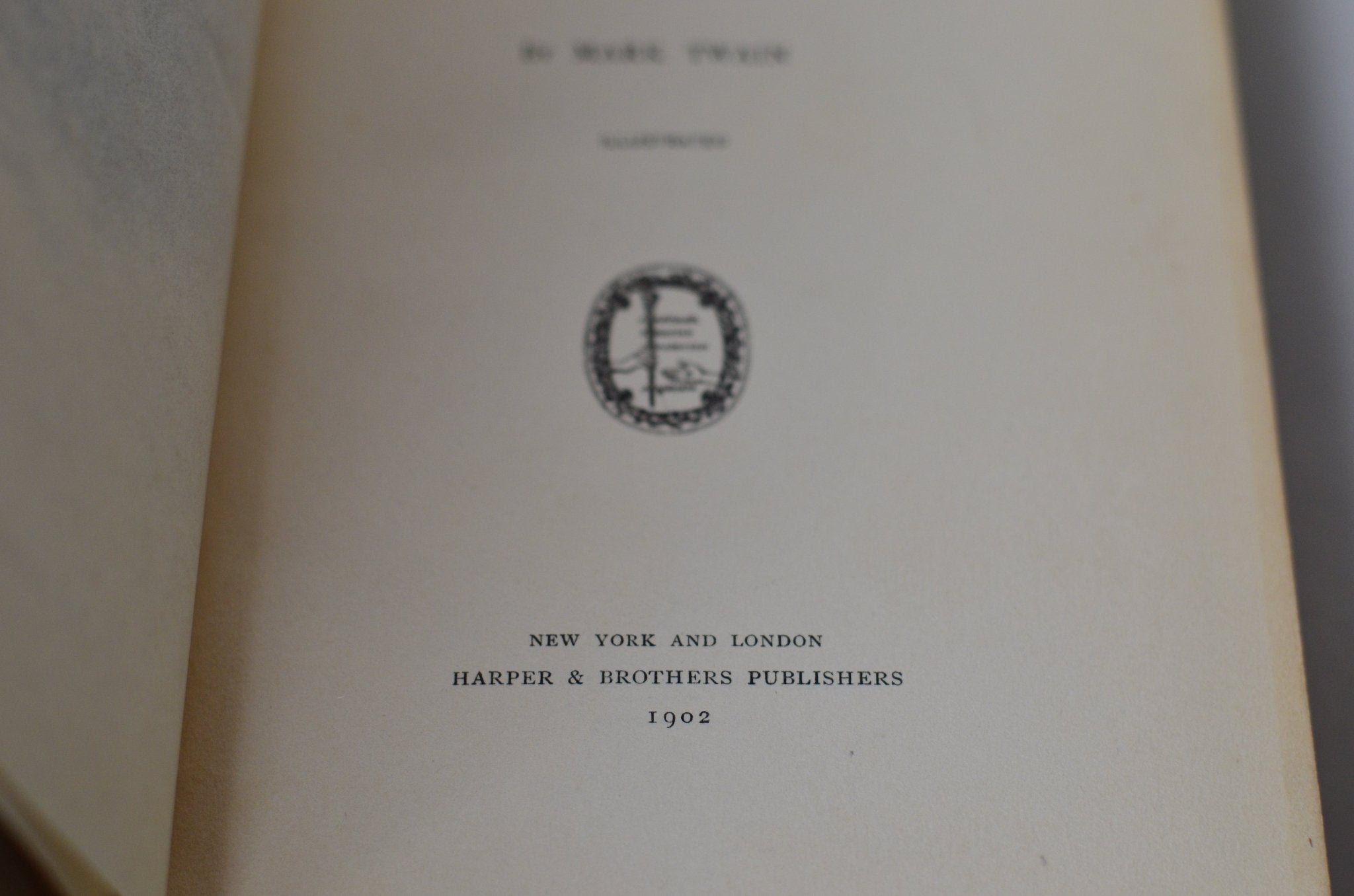 Antique The Prince and The Pauper by Mark Twain 1902 - Brookfield Books