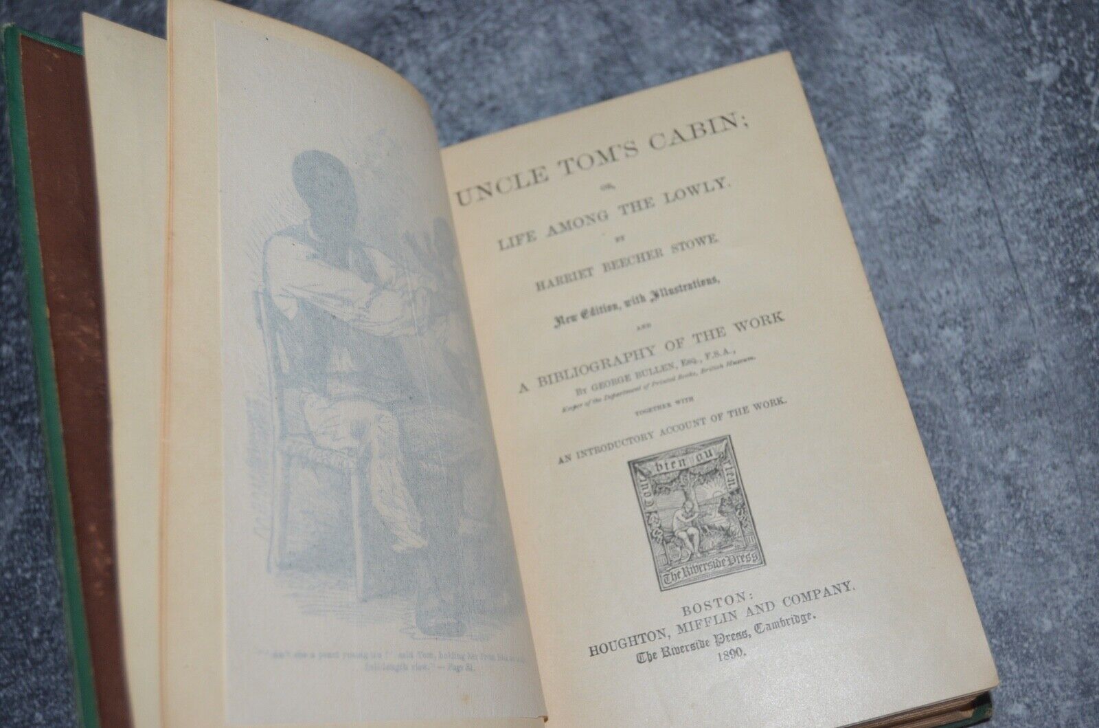 Antique Uncle Tom’s Cabin by Harriet Beecher Stowe 1890 - Brookfield Books