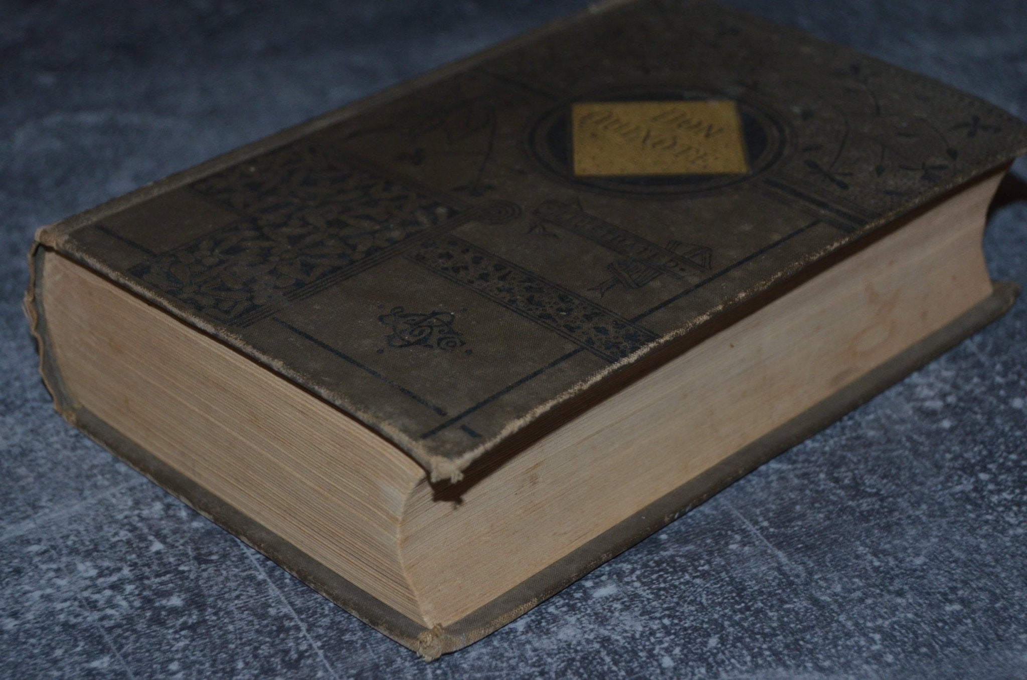 Antique Victorian Binding Don Quixote by Miguel De Cervantes 1884 - Brookfield Books