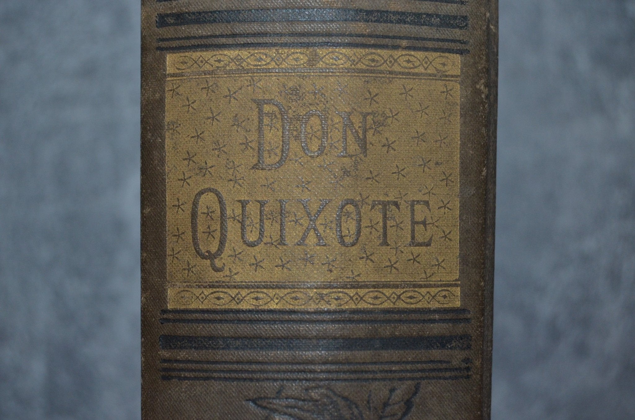 Antique Victorian Binding Don Quixote by Miguel De Cervantes 1884 - Brookfield Books