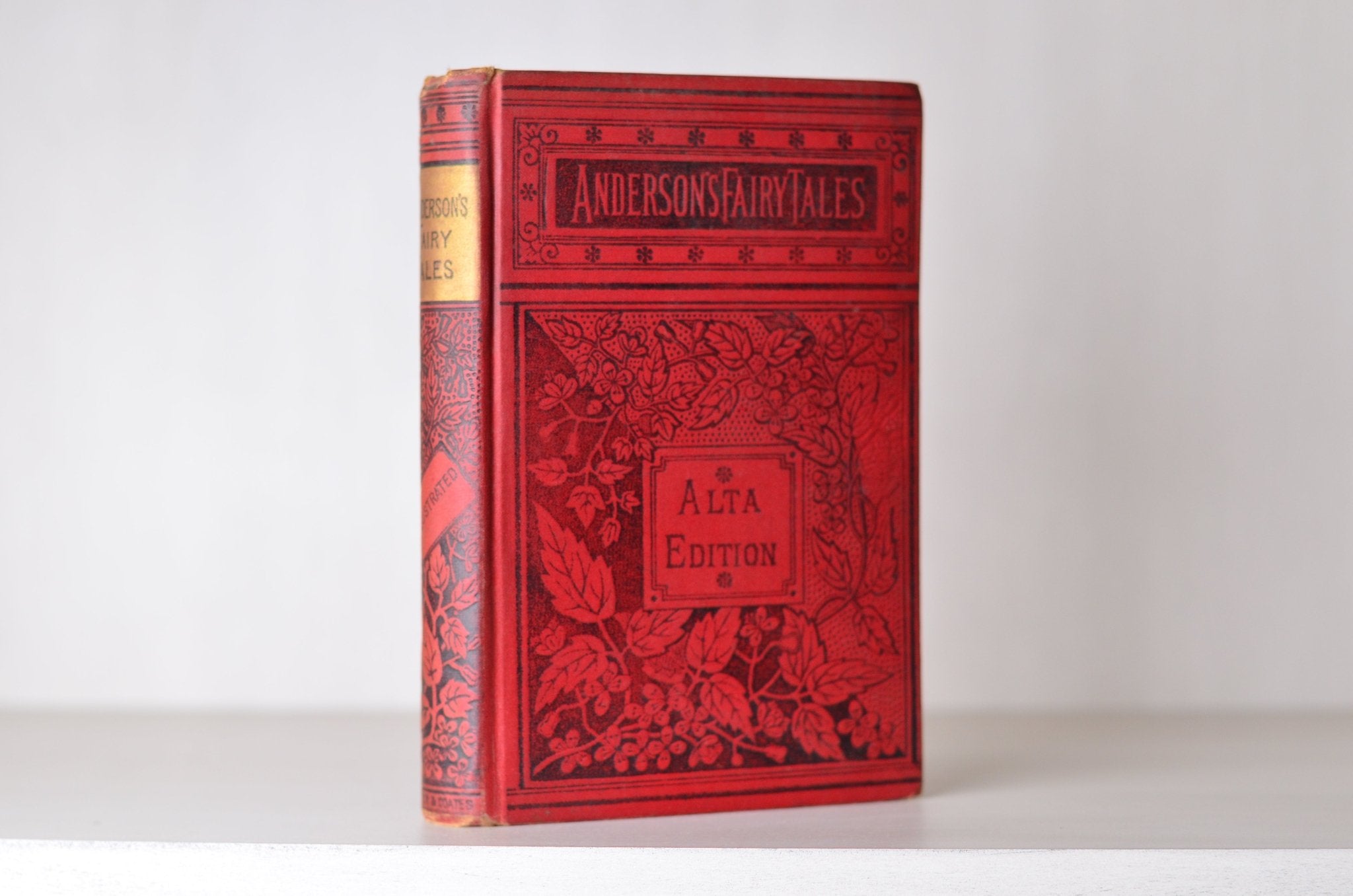 Antique Victorian Binding – Hans Christian Anderson’s Fairy Tales 1890 - Brookfield Books