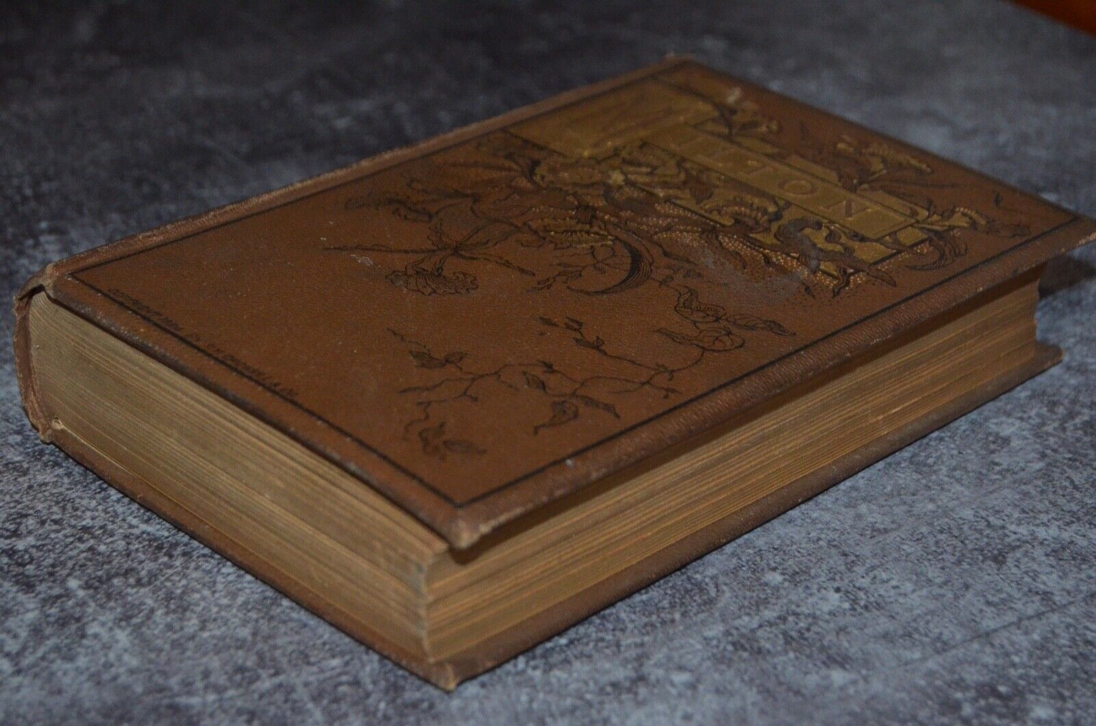 Antique Victorian Binding Poetical Works of John Milton – Thomas Y Crowell - Brookfield Books