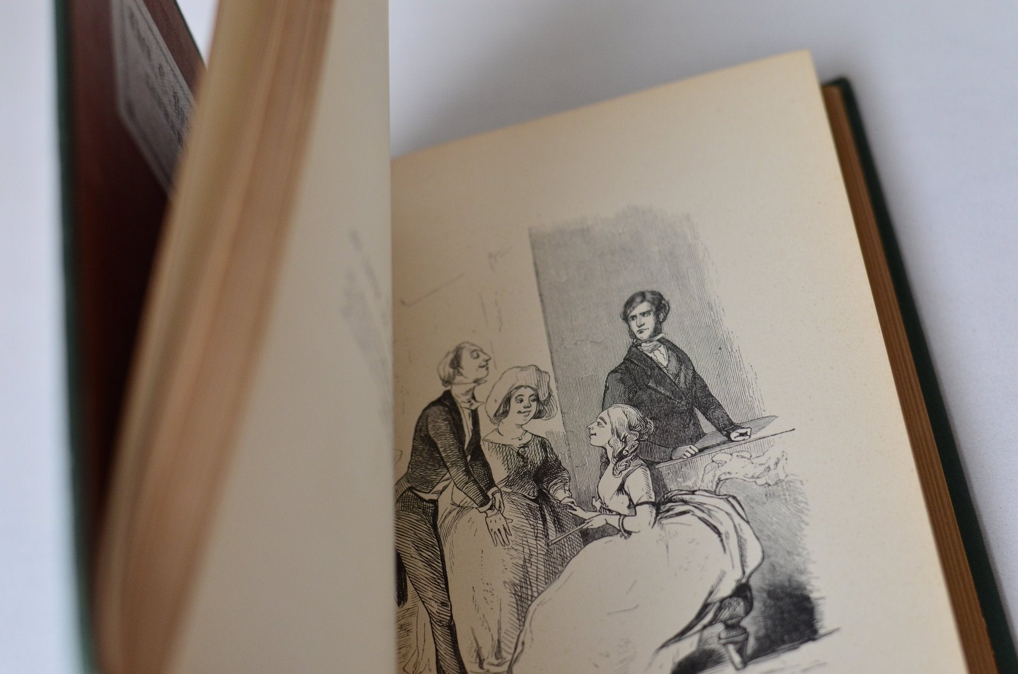 Antique Victorian Binding The Christmas Books by William Makepeace Thackeray 1878 - Brookfield Books