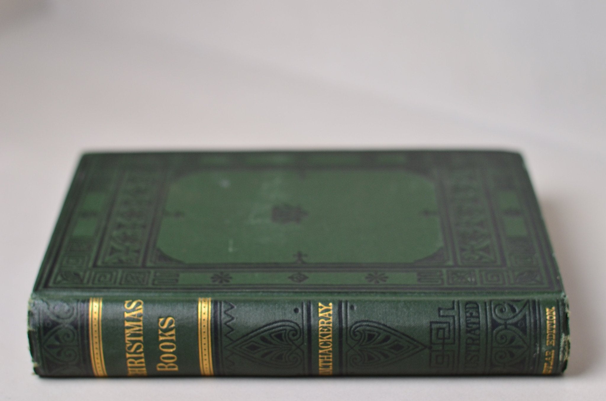 Antique Victorian Binding The Christmas Books by William Makepeace Thackeray 1878 - Brookfield Books