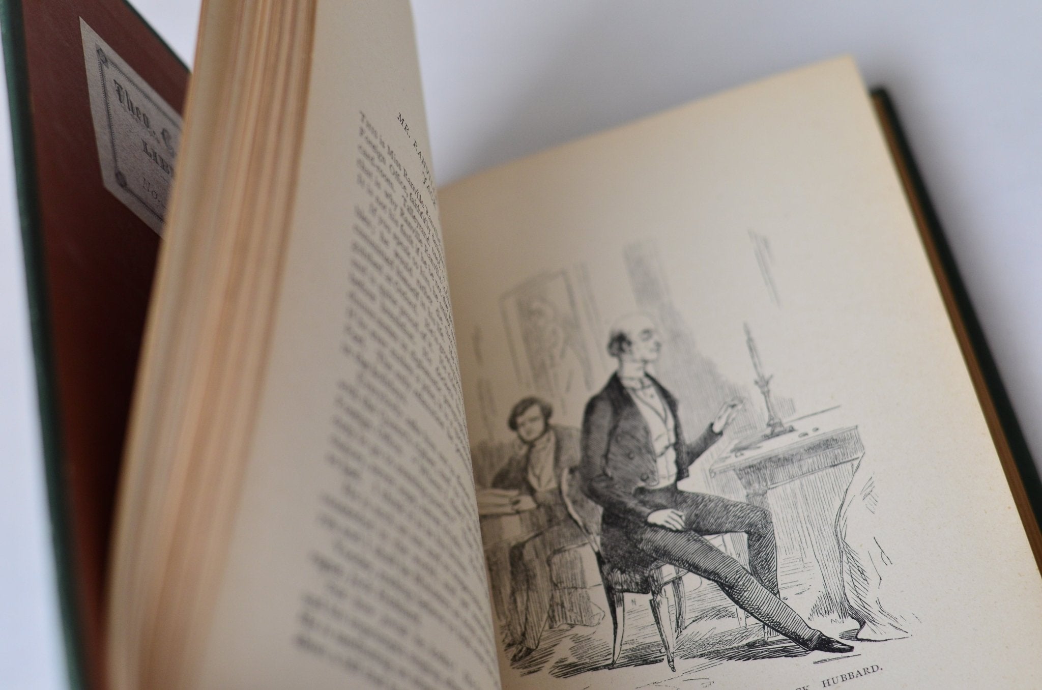 Antique Victorian Binding The Christmas Books by William Makepeace Thackeray 1878 - Brookfield Books