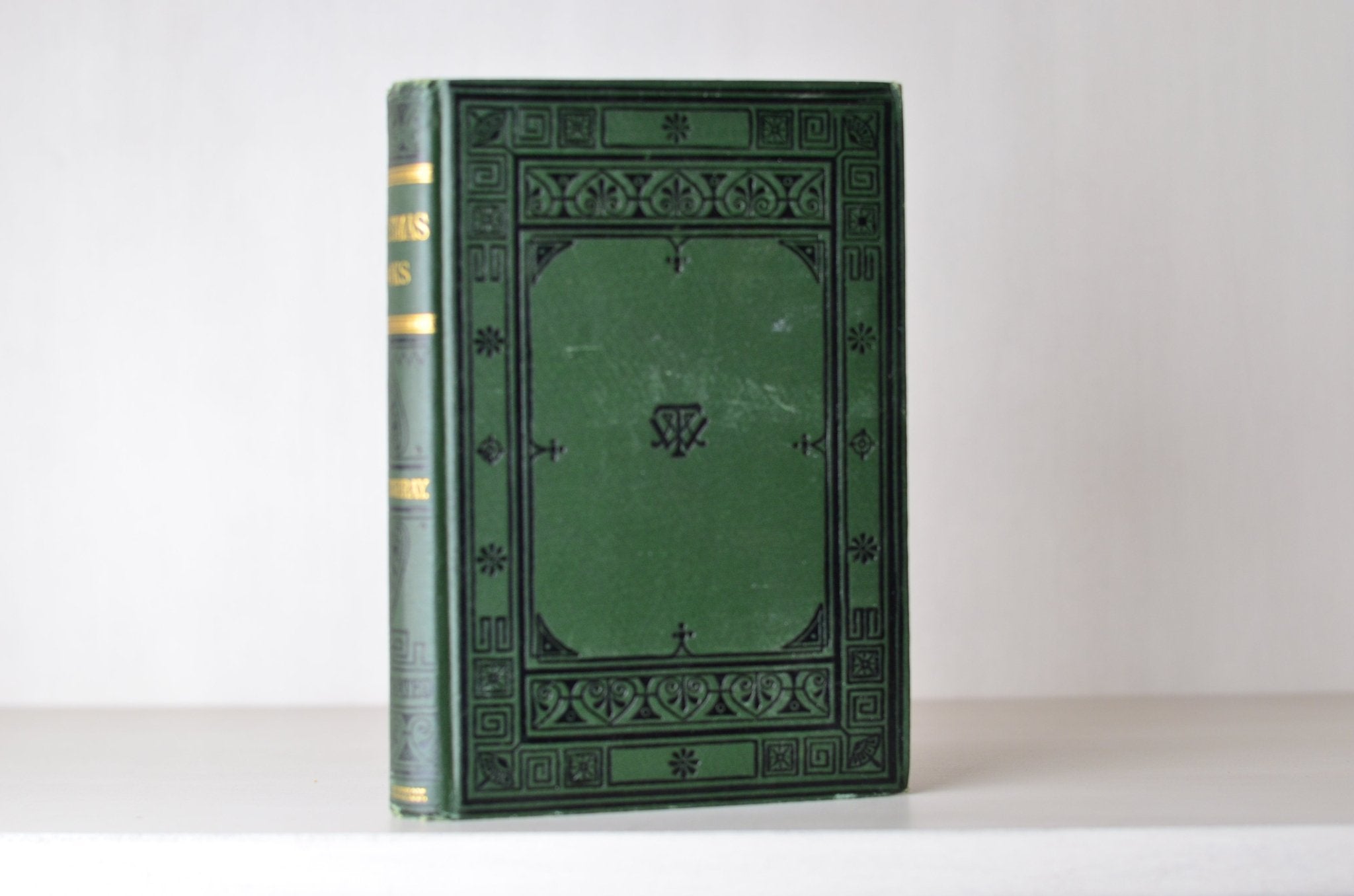 Antique Victorian Binding The Christmas Books by William Makepeace Thackeray 1878 - Brookfield Books