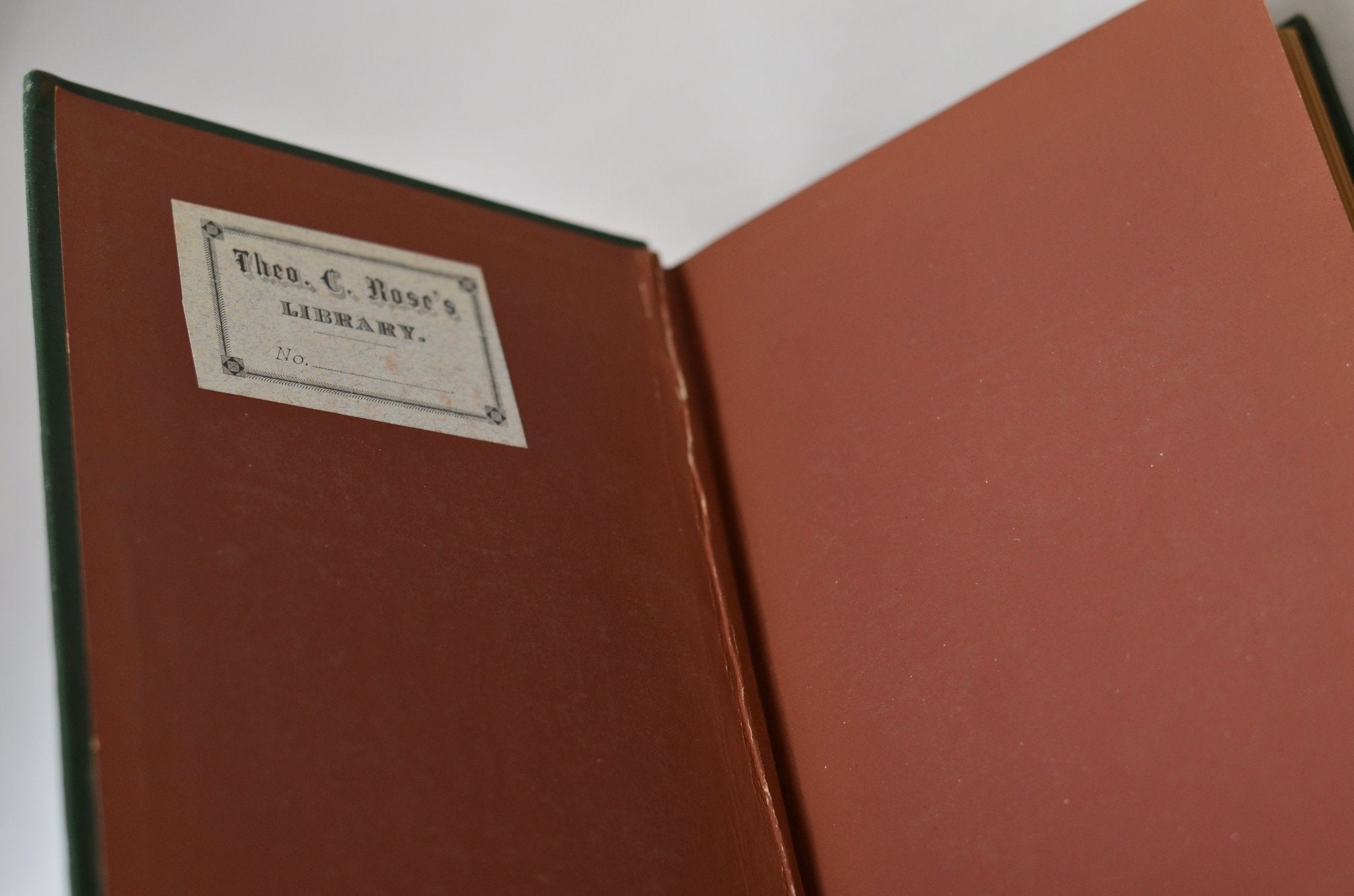 Antique Victorian Binding The Christmas Books by William Makepeace Thackeray 1878 - Brookfield Books
