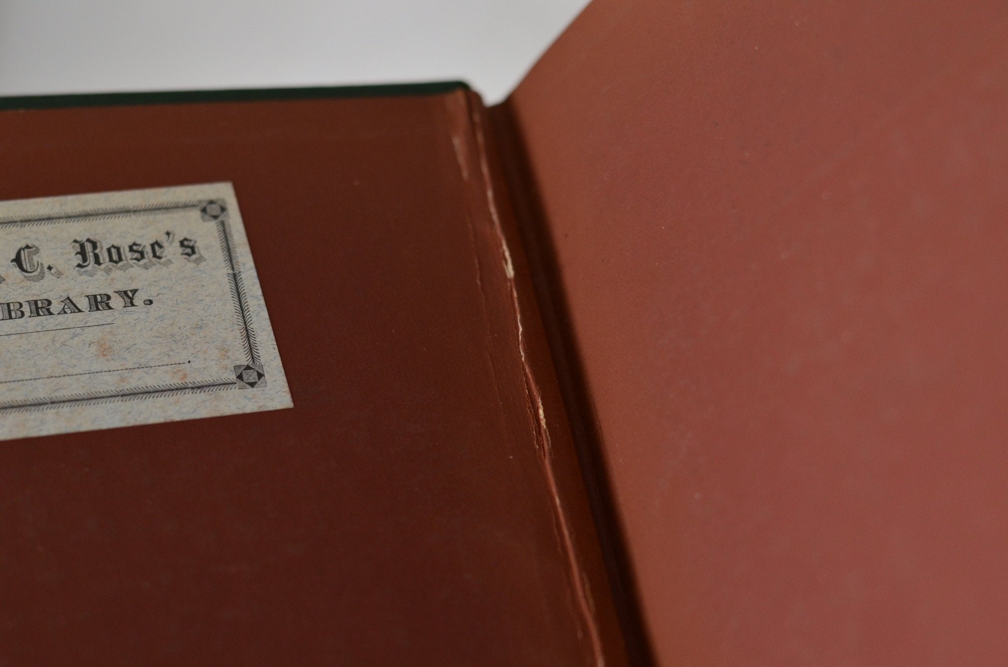 Antique Victorian Binding The Christmas Books by William Makepeace Thackeray 1878 - Brookfield Books