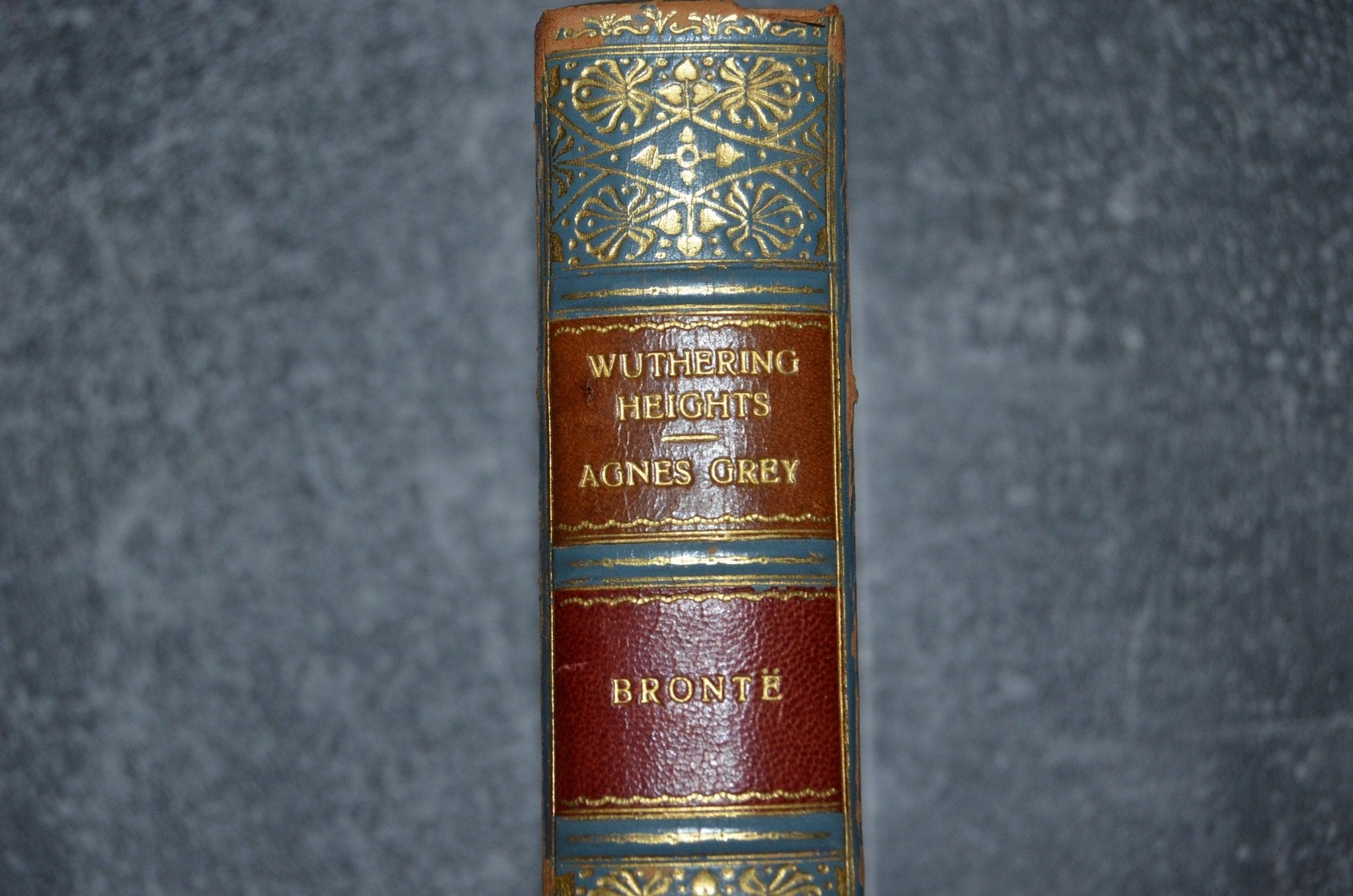 Fine Leather Bound Wuthering Heights by Emily Bronte 1949 - Brookfield Books