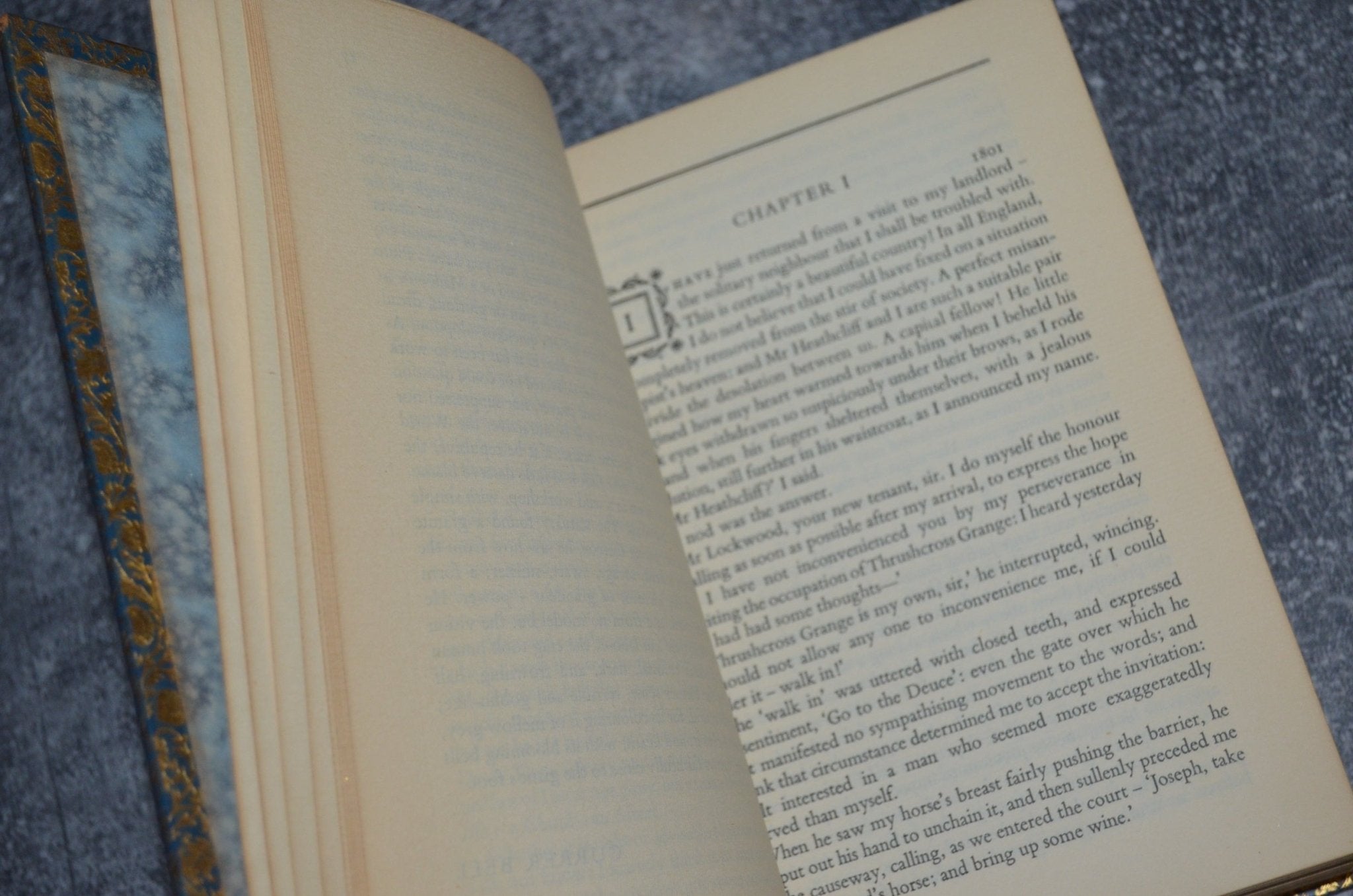 Fine Leather Bound Wuthering Heights by Emily Bronte 1949 - Brookfield Books