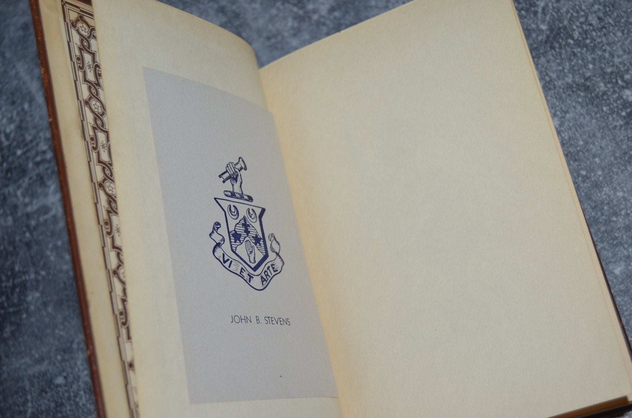 Vintage Leather Bound Meditations by Marcus Aurelius - Brookfield Books