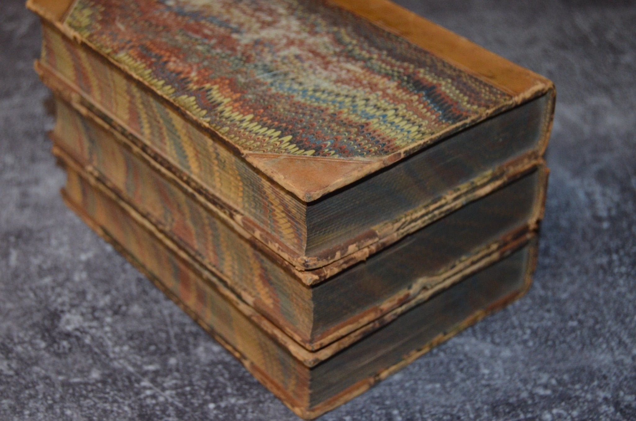 3 Vol. Antique Leather Bound – Works of Samuel Taylor Coleridge 1854 - Brookfield Books