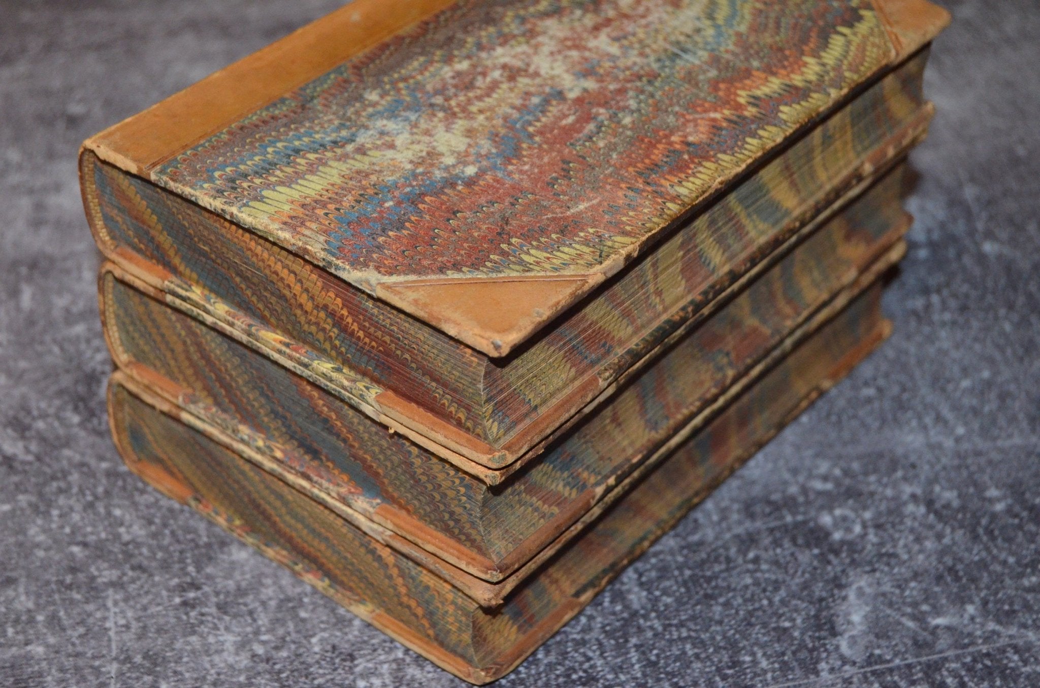 3 Vol. Antique Leather Bound – Works of Samuel Taylor Coleridge 1854 - Brookfield Books