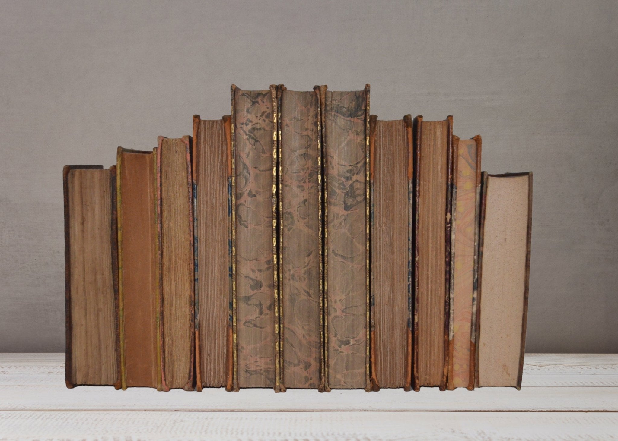 Antique Leather Bound Book Décor – Carmel Brown - Alfred Lord Tennyson - Brookfield Books