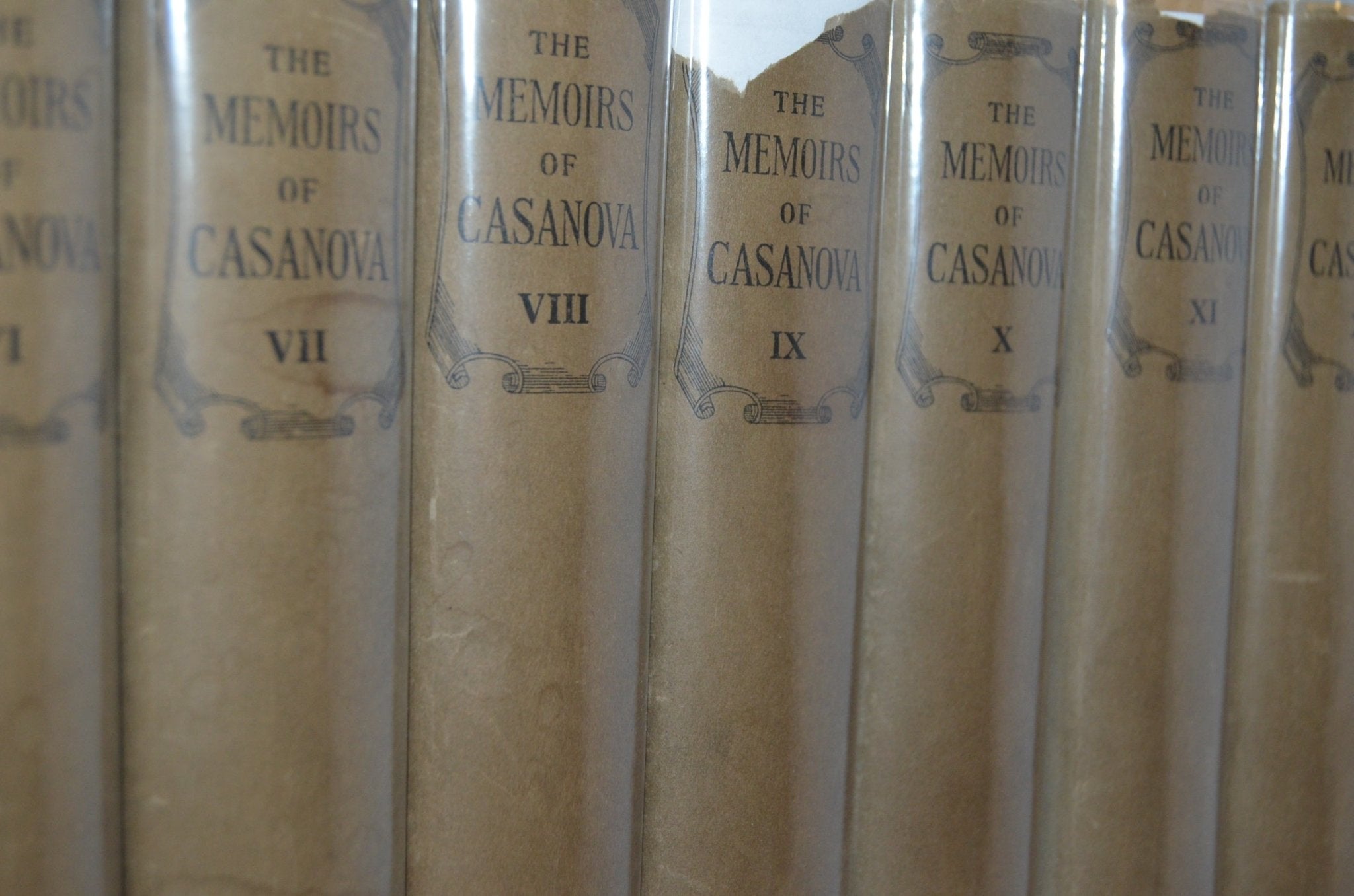 Antique – The Memoirs of Casanova de Seingalt – Venetian Society 1929 - Brookfield Books