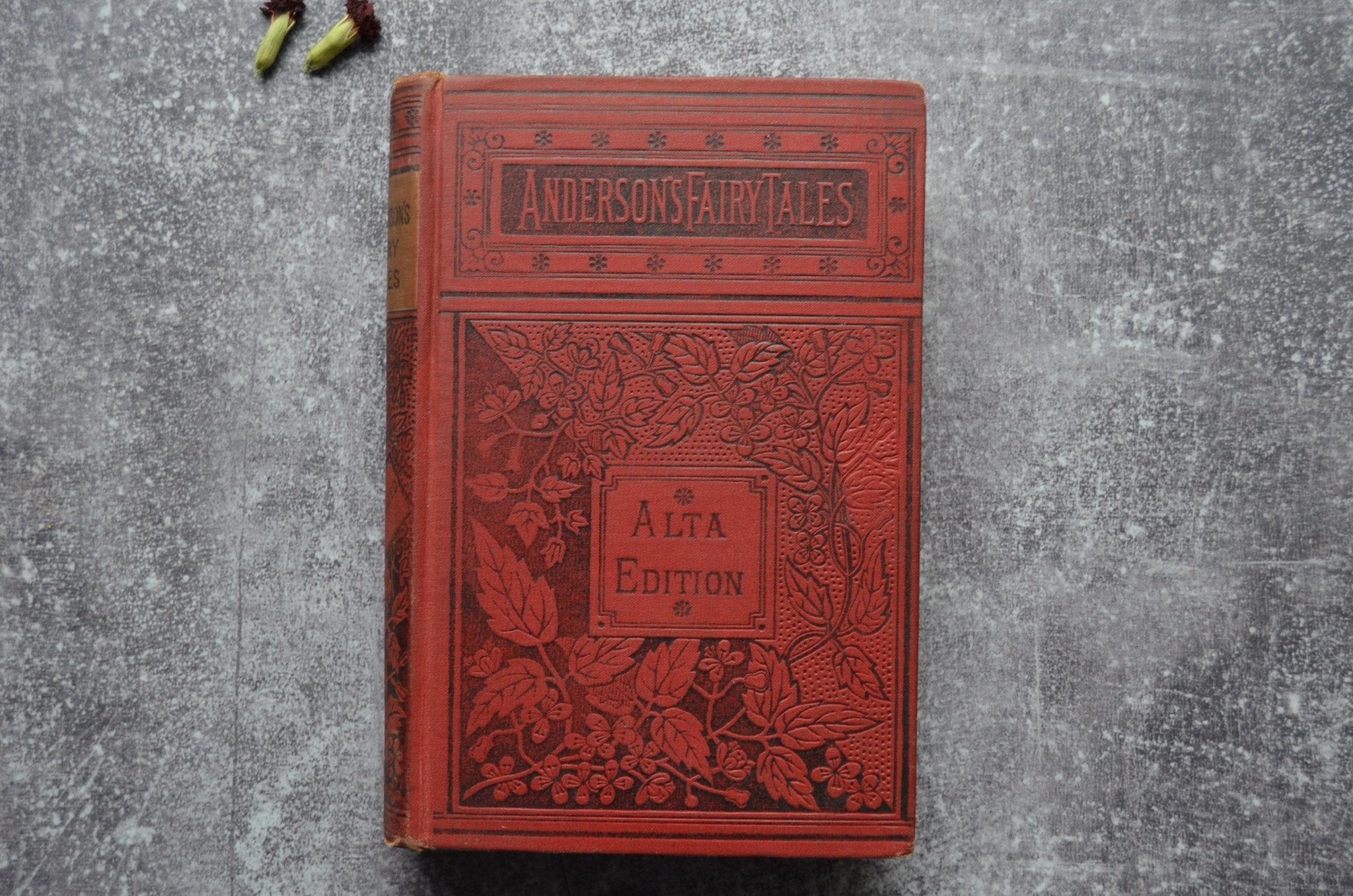 Antique Victorian Binding – Hans Christian Anderson’s Fairy Tales 1890 - Brookfield Books