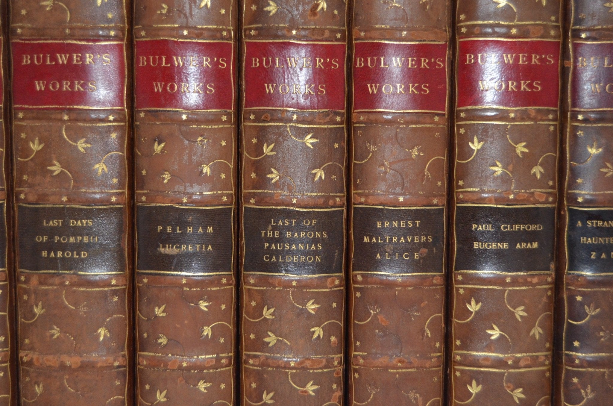 Complete Works of Edward Bulwer-Lytton in 13 Volumes – Thomas Crowell - Brookfield Books