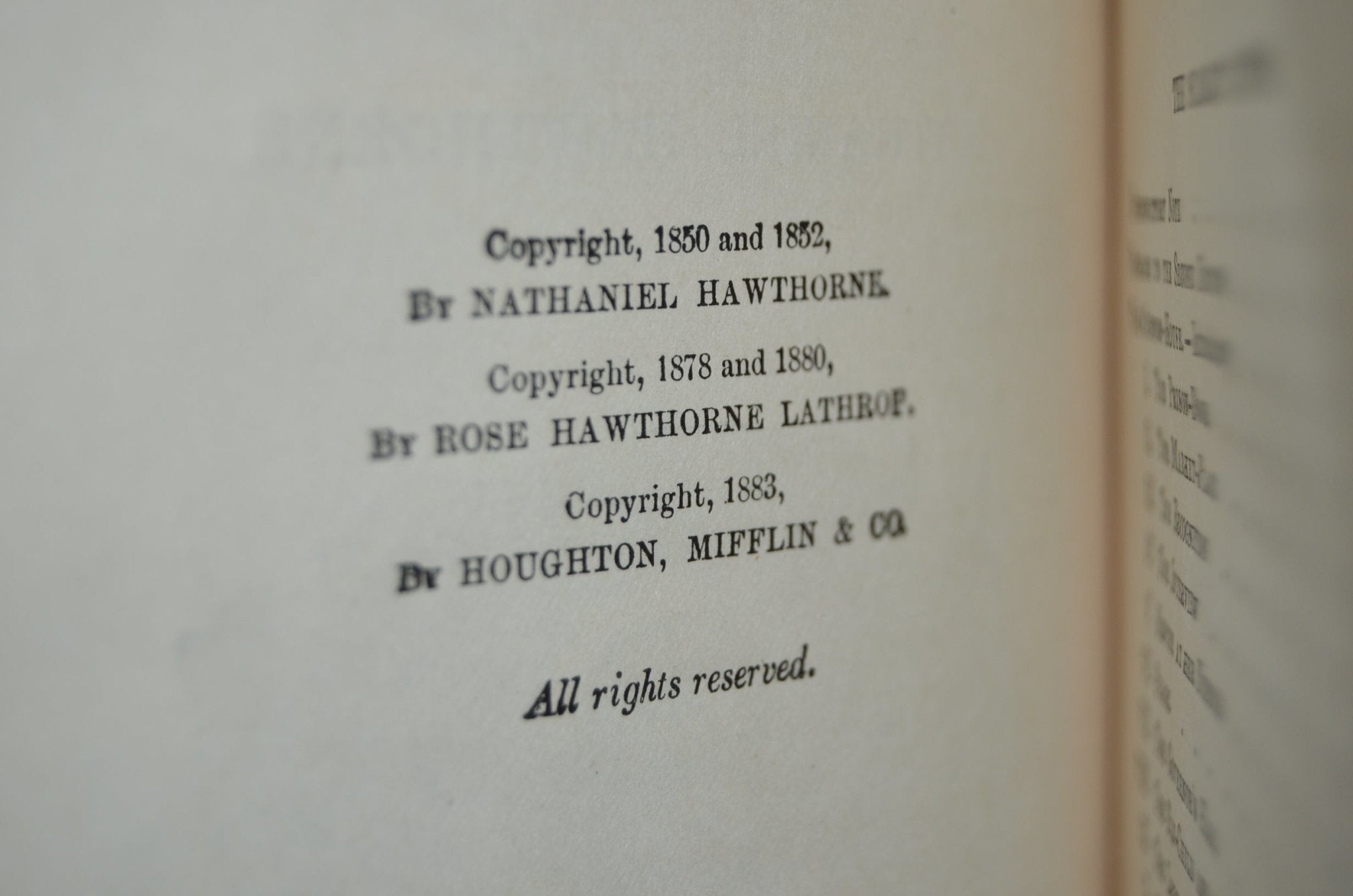 Complete Works of Nathaniel Hawthorne in 13 Volumes - Houghton Mifflin 1883 - Brookfield Books