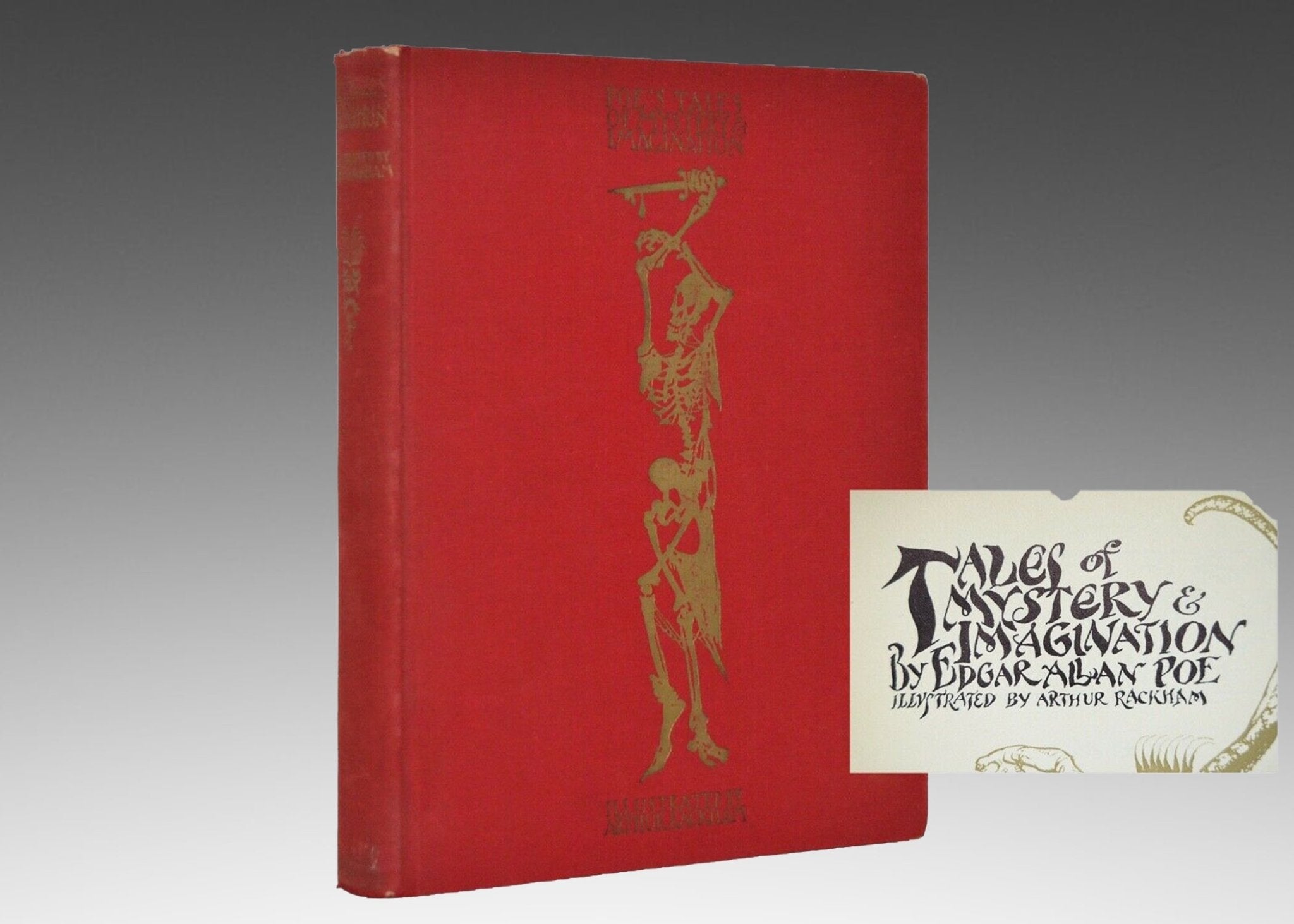 Tales of Mystery and Imagination by Edgar Allen Poe – Arthur Rackham Illustrations c.1935 - Brookfield Books